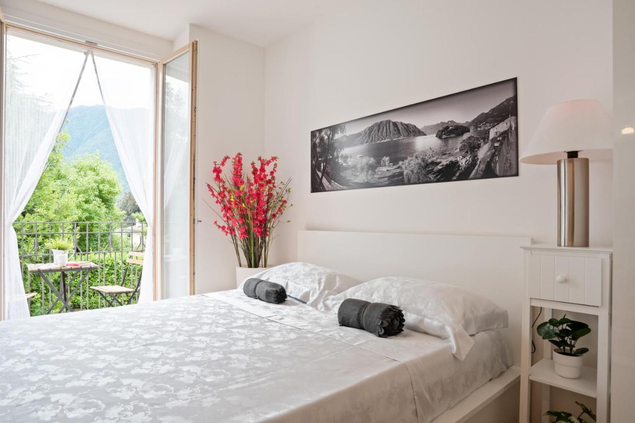 Lake Como Studio With Balcony And Private Parking Ossuccio Esterno foto